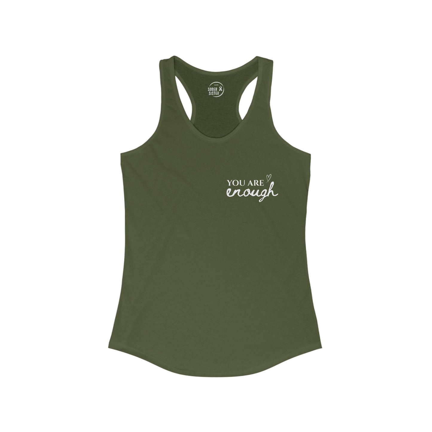 You Are Enough - Women's Racerback Tank