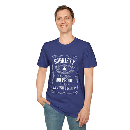 Sobriety Living Proof - Men’s Shirt