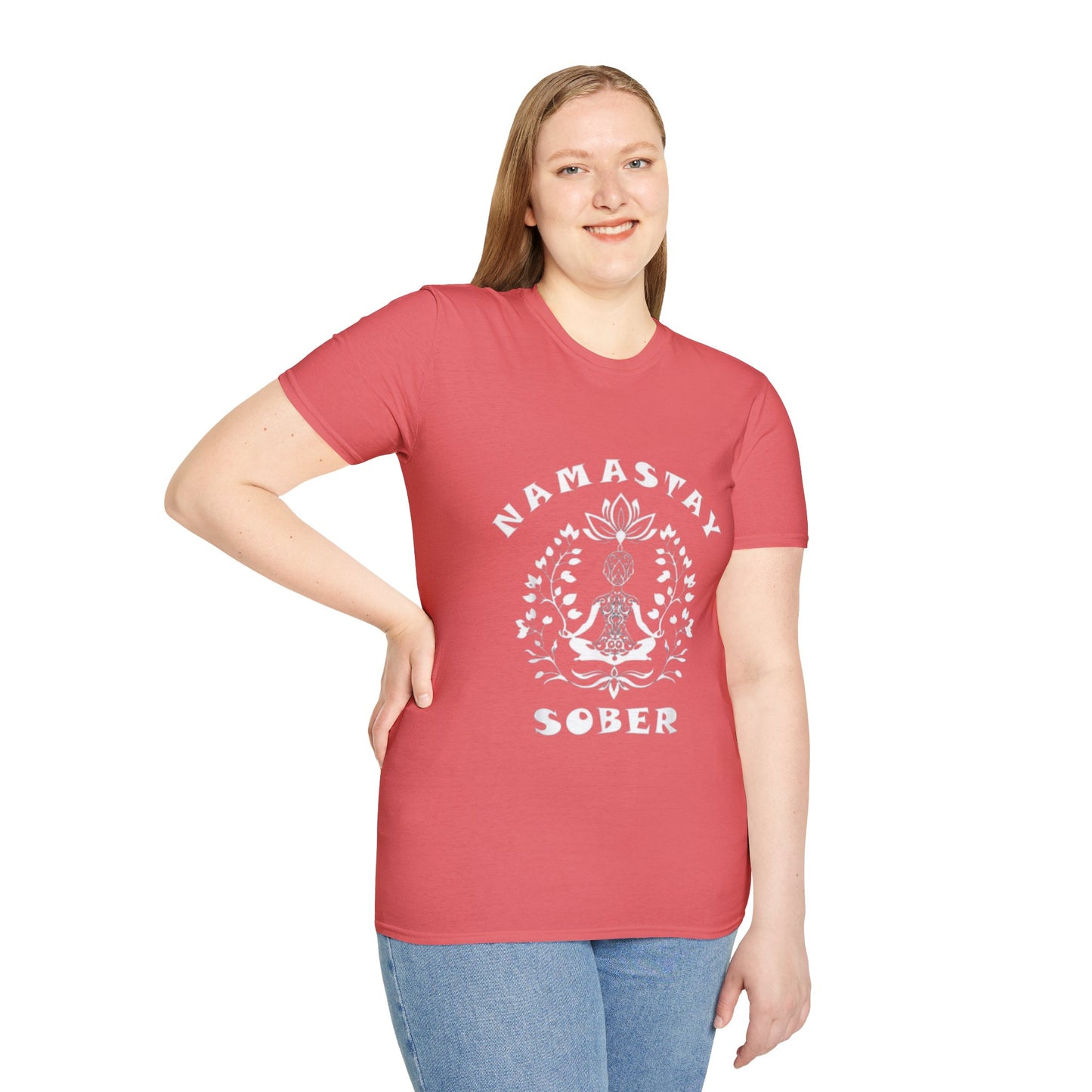 Namastay Sober Women’s T-Shirt