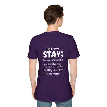 Hey Brother Stay - Men’s Shirt