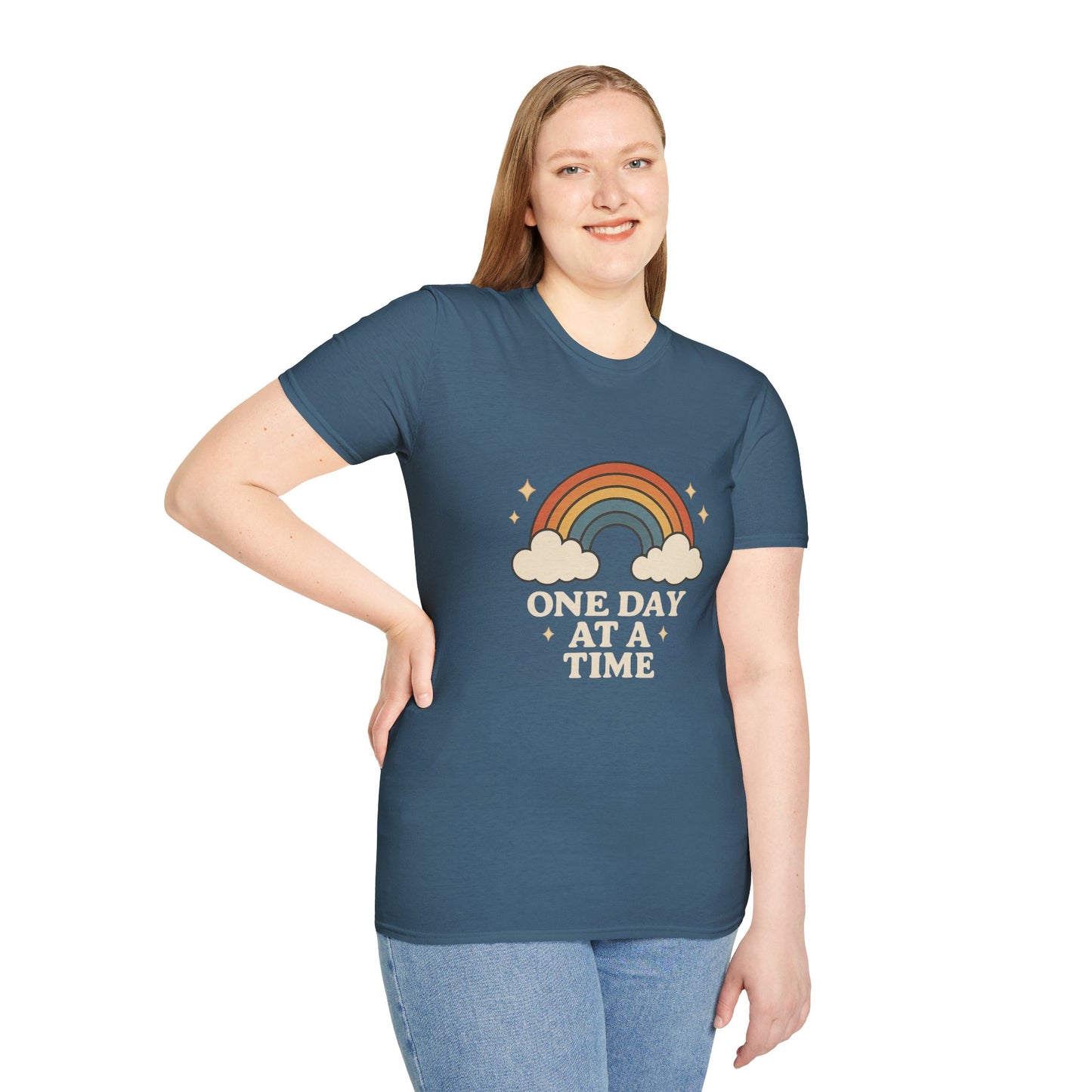 One Day at a Time Rainbow - Women’s Shirt