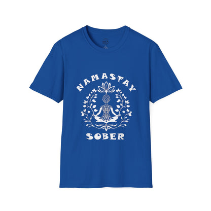 Namastay Sober Women’s T-Shirt