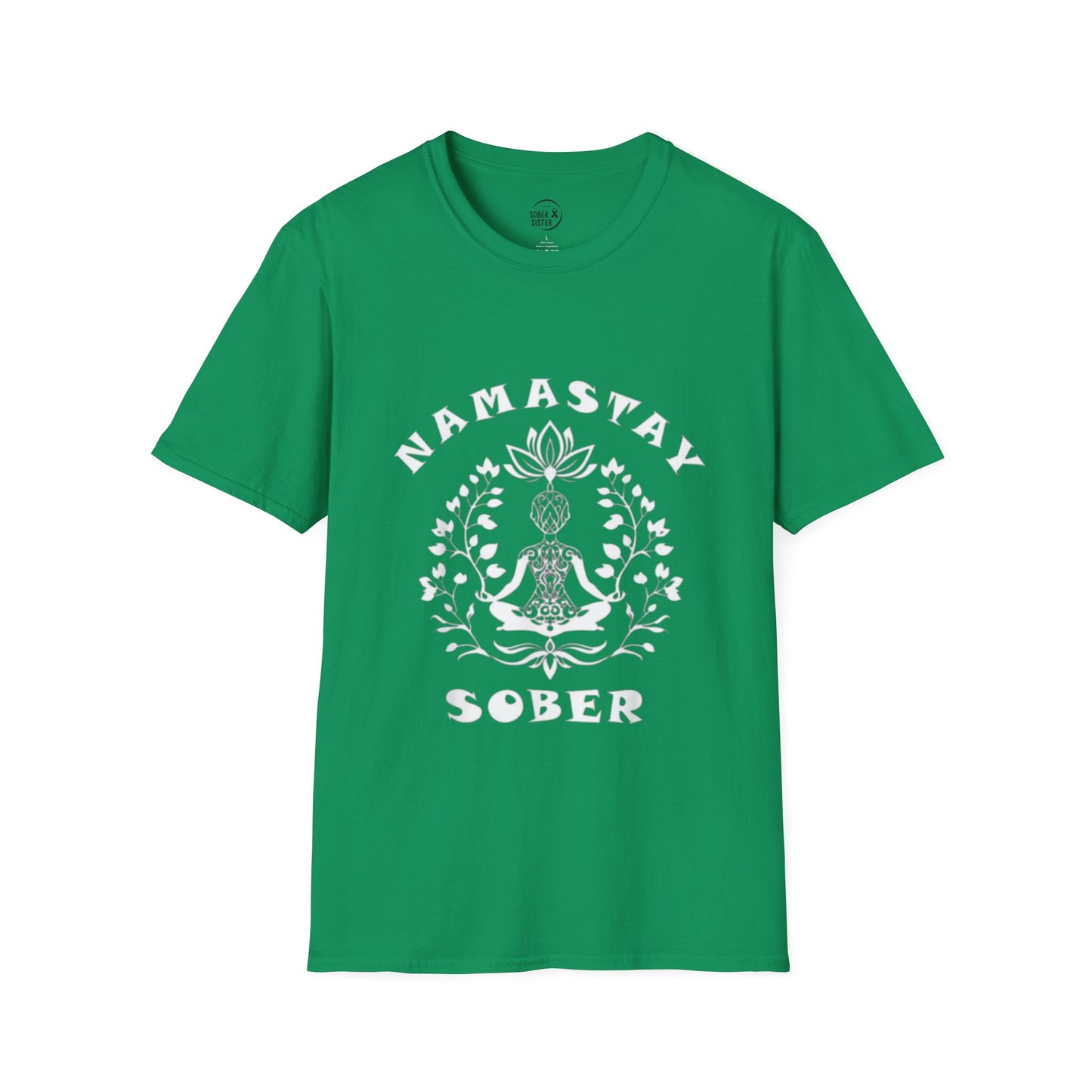 Namastay Sober Women’s T-Shirt