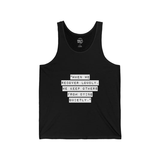 Recover Loudly - Men’s Tank Top
