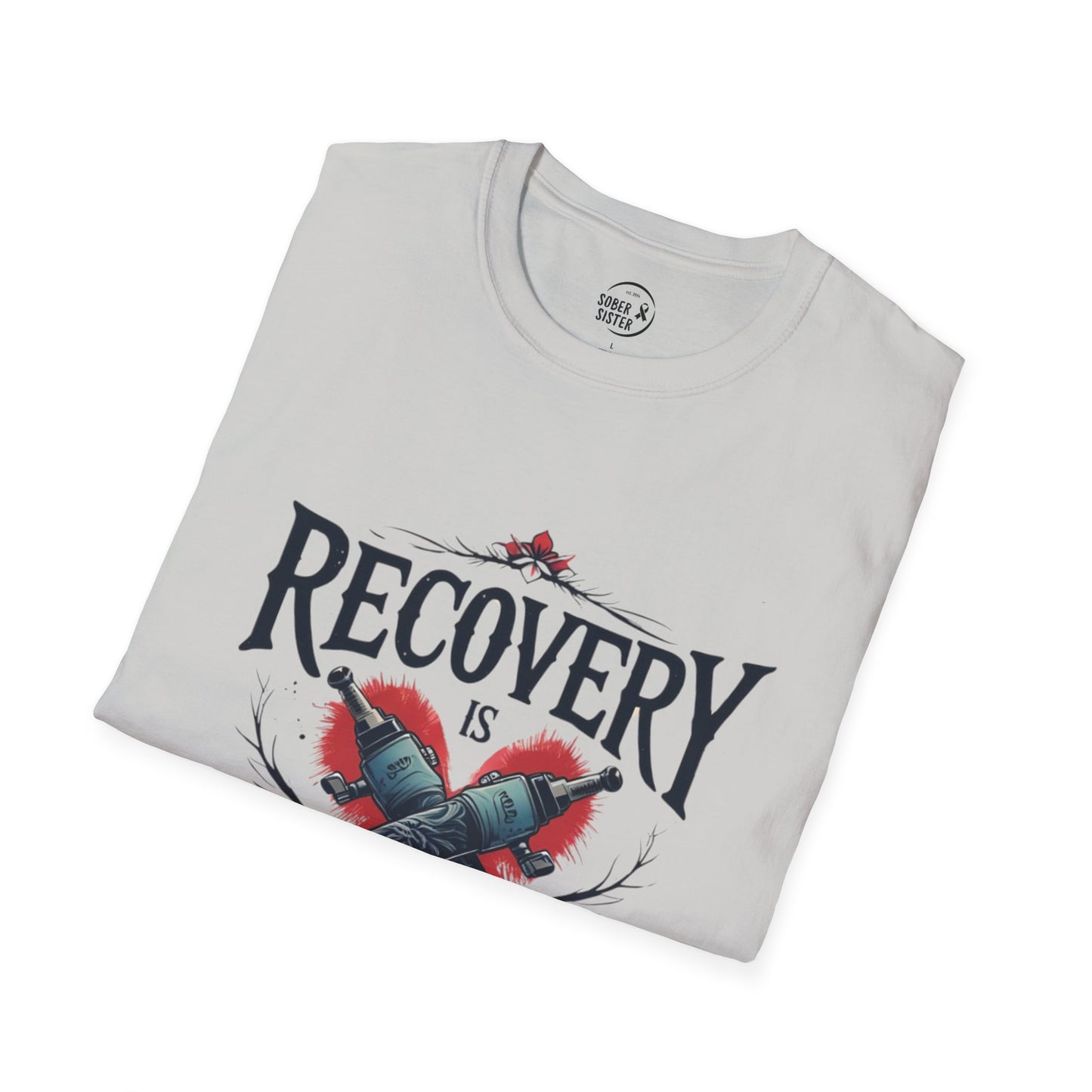 Recovery Is Inked On My Soul - Men’s T-Shirt