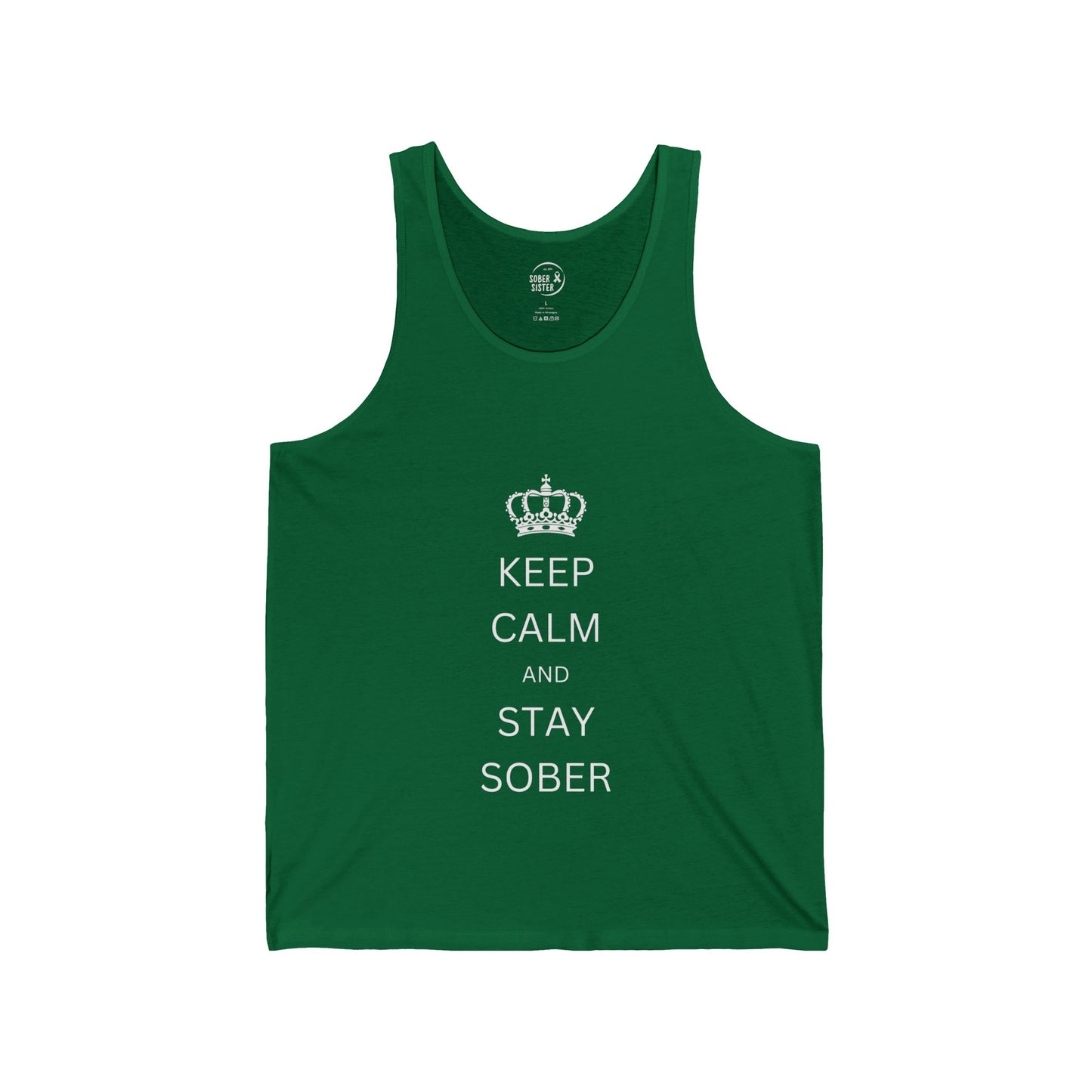 Keep Calm & Stay Sober - Men’s Tank