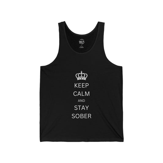 Keep Calm & Stay Sober - Men’s Tank