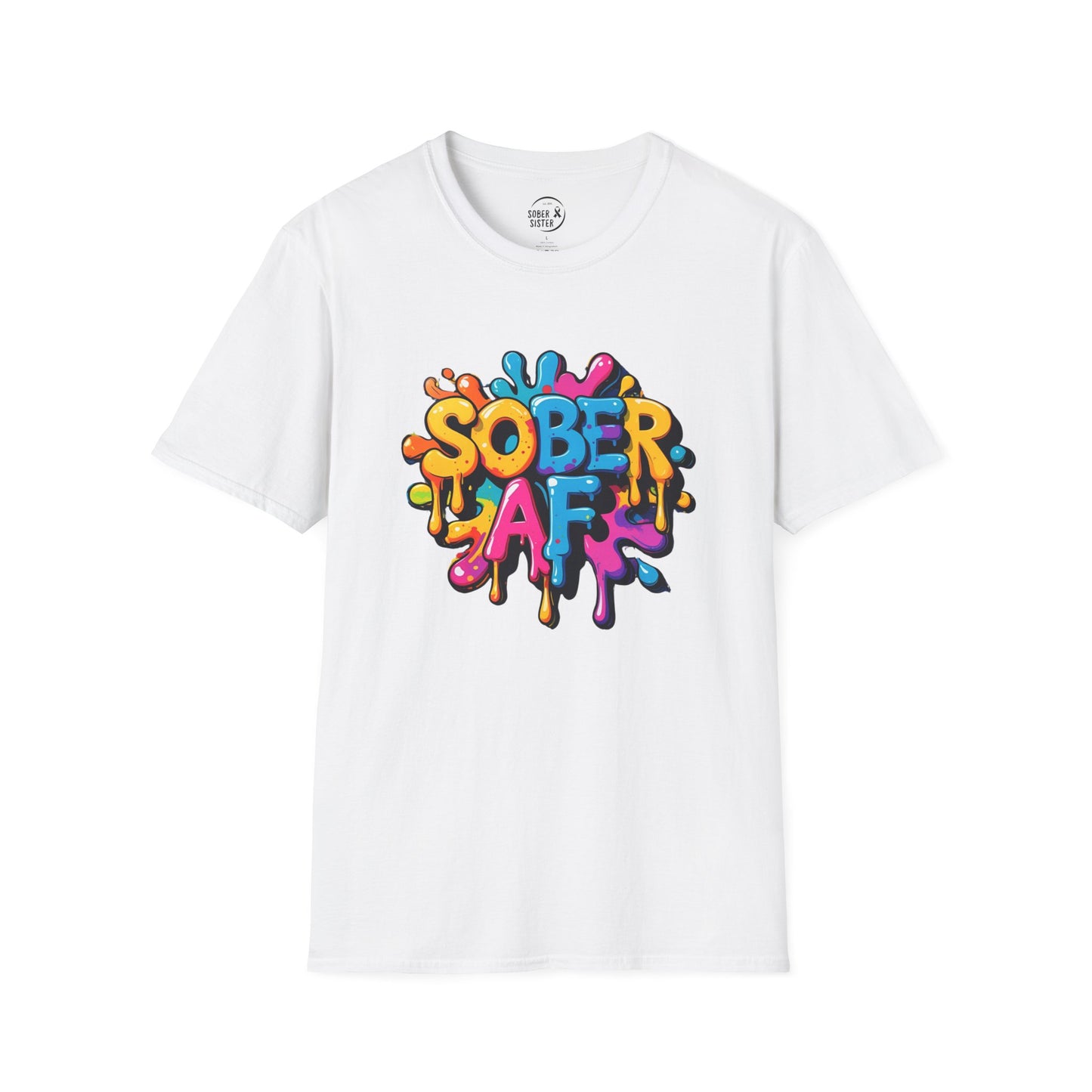 Sober AF Graffiti - Women’s Shirt