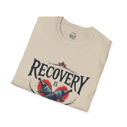 Recovery Is Inked On My Soul - Men’s T-Shirt