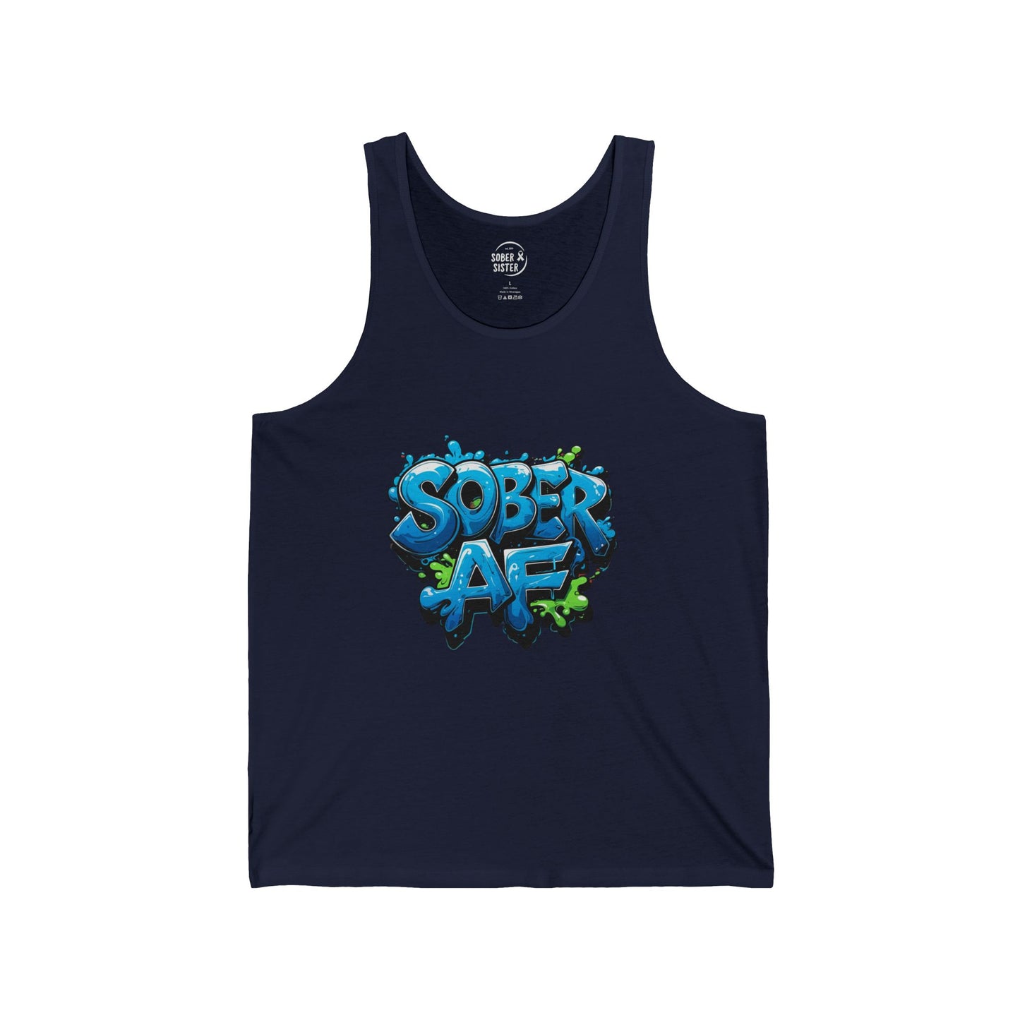 Sober AF - Men’s Tank Top