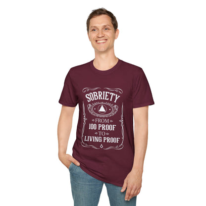 Sobriety Living Proof - Men’s Shirt